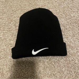 Nike logo beanie